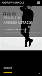 Mobile Screenshot of andrewmiracle.com